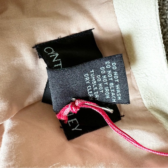 Cynthia Rowley Colorful Metallic Tweed Cropped Bolero Womens Blazer Size Small - Picture 10 of 14